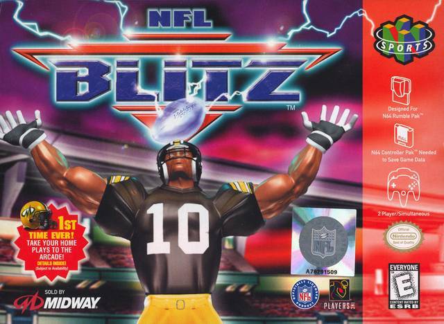 J2Games.com | NFL Blitz (Nintendo 64) (Pre-Played - Game Only).