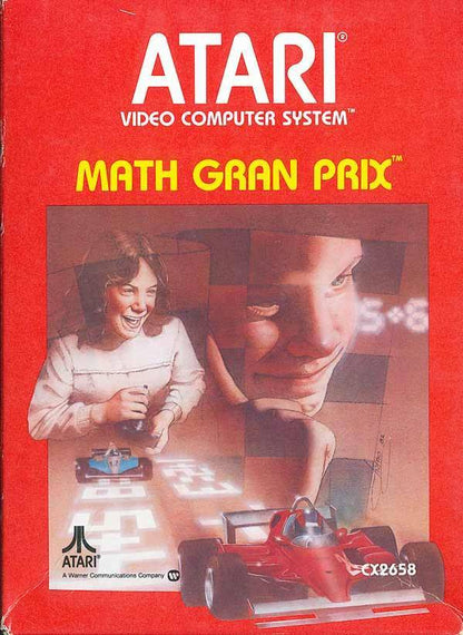 J2Games.com | Math Gran Prix (Atari 2600) (Pre-Played - Game Only).