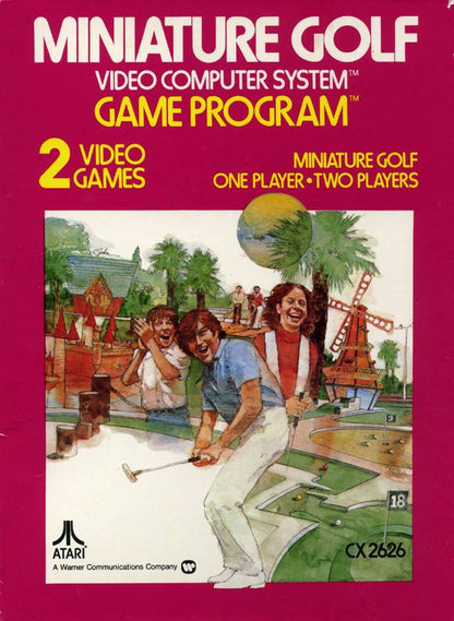 J2Games.com | Miniature Golf (Atari 2600) (Pre-Played - Game Only).