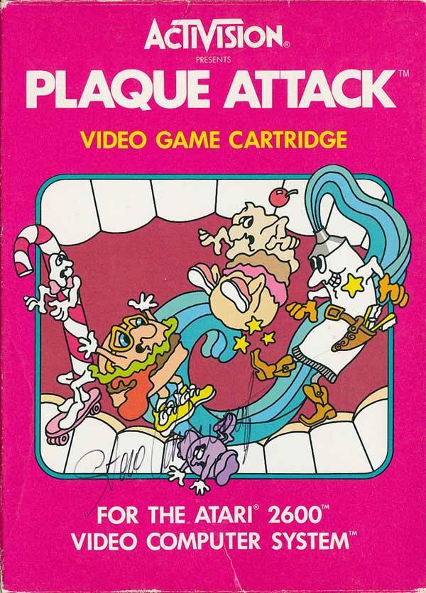 J2Games.com | Plaque Attack (Atari 2600) (Pre-Played - Game Only).