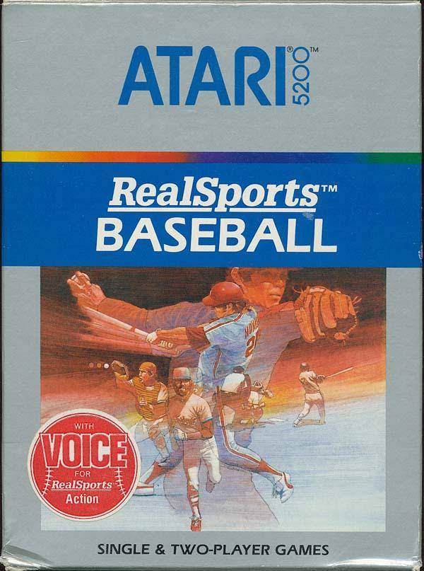 J2Games.com | RealSports Baseball (Atari 5200) (Pre-Played - Game Only).