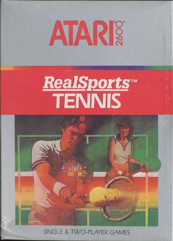 J2Games.com | Realsports Tennis (Atari 2600) (Pre-Played - Game Only).
