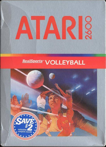 J2Games.com | Realsports Volleyball (Atari 2600) (Pre-Played - Game Only).