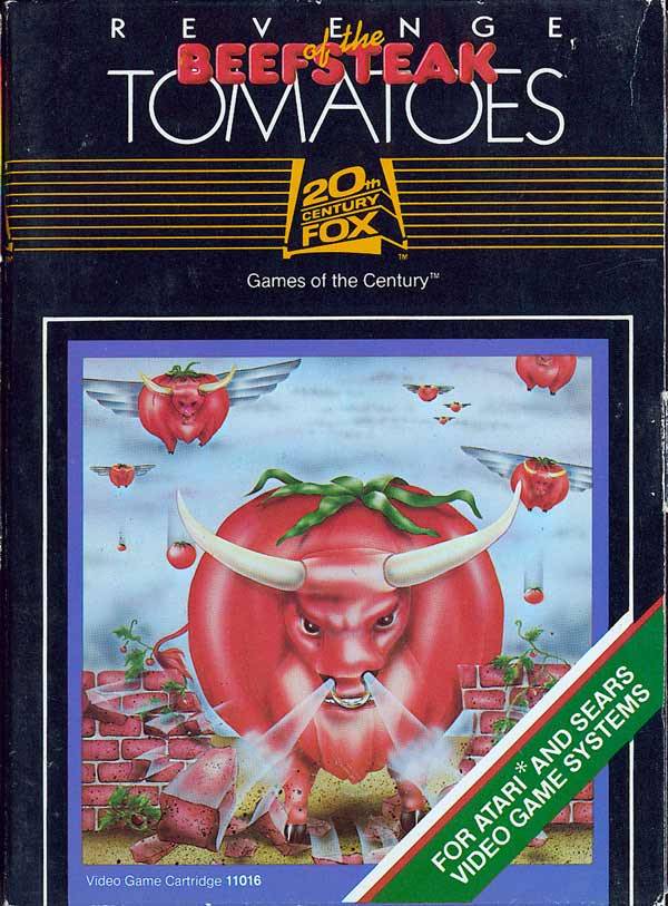 La venganza de los tomates Beefsteak (Atari 2600)