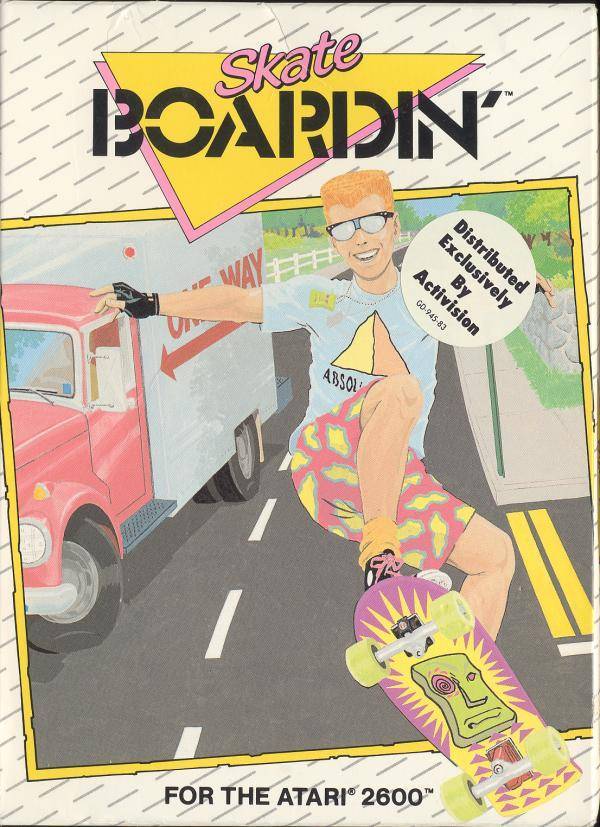 J2Games.com | Skate Boardin' A Radical Adventure (Atari 2600) (Pre-Played - Game Only).