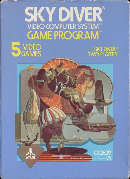 J2Games.com | Sky Diver (Atari 2600) (Pre-Played - Game Only).