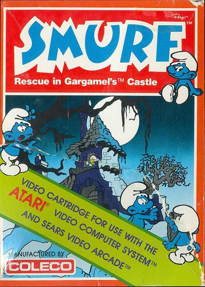 J2Games.com | Smurf Rescue in Gargamel's Castle (Atari 2600) (Pre-Played - Game Only).