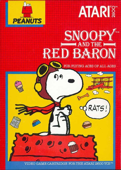 Snoopy y el barón rojo (Atari 2600)