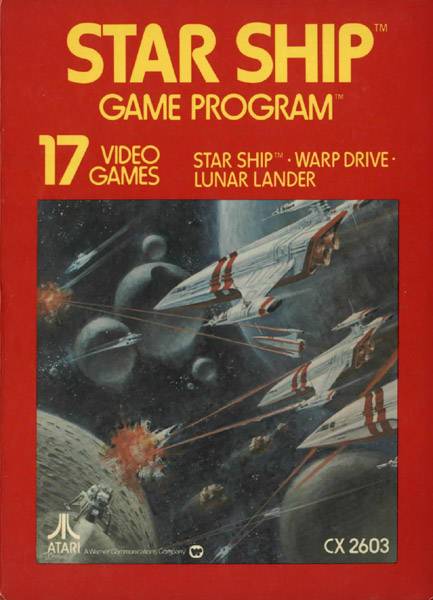 J2Games.com | Star Ship (Atari 2600) (Pre-Played - Game Only).