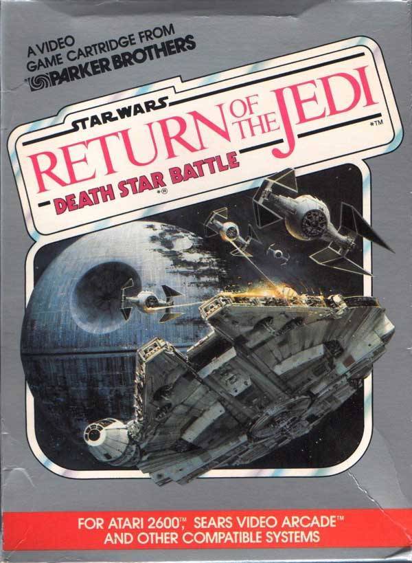 J2Games.com | Star Wars Return of the Jedi Death Star Battle (Atari 2600) (Pre-Played - Game Only).