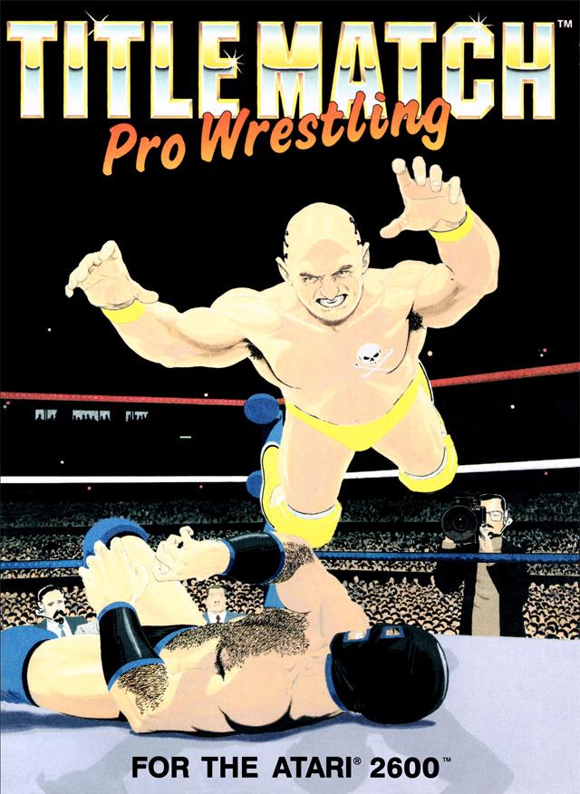 J2Games.com | Title Match Pro Wrestling (Atari 2600) (Pre-Played - Game Only).