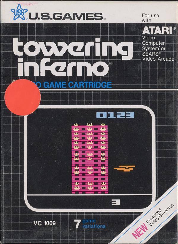 J2Games.com | Towering Inferno (Atari 2600) (Pre-Played - Game Only).