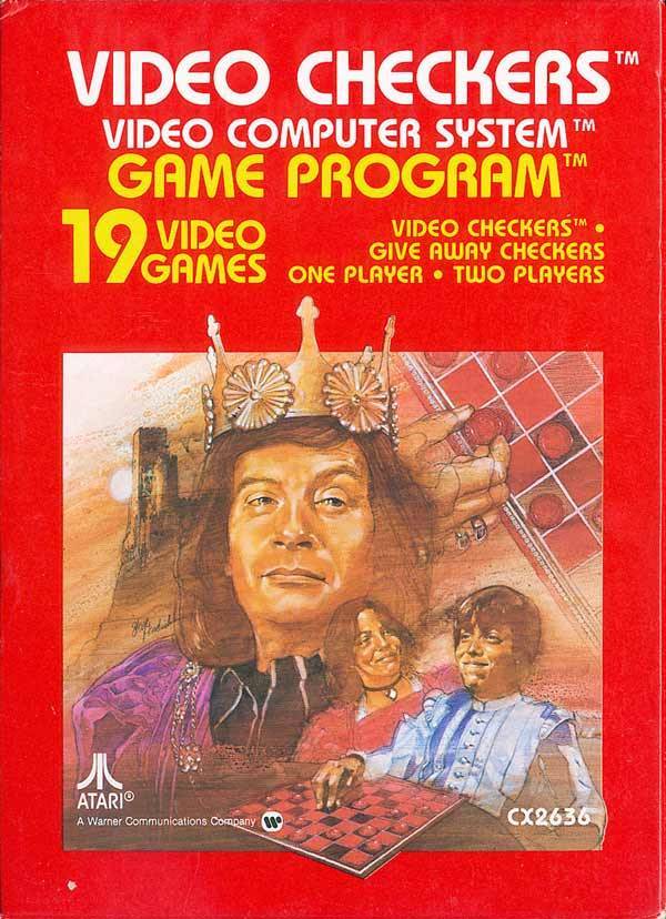 J2Games.com | Video Checkers (Atari 2600) (Pre-Played - Game Only).