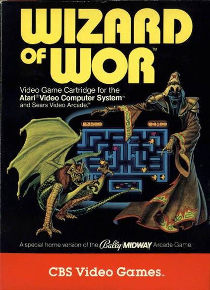 J2Games.com | Wizard of Wor (Atari 2600) (Pre-Played - Game Only).