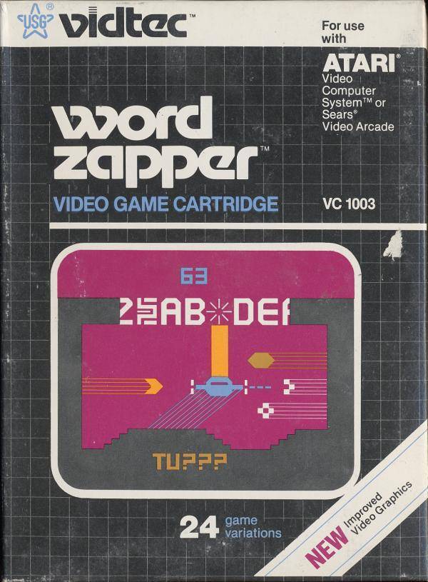 J2Games.com | Word Zapper (Atari 2600) (Pre-Played - Game Only).