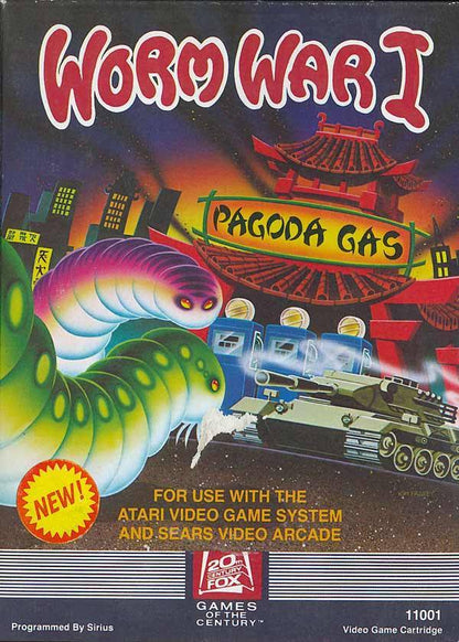 J2Games.com | Worm War I (Atari 2600) (Pre-Played - Game Only).