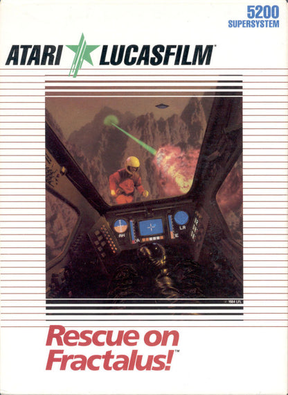 Rescue on Fractalus! (Atari 5200)