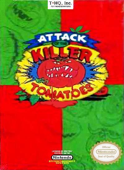 J2Games.com | Attack of the Killer Tomatoes (Nintendo NES) (Uglies).