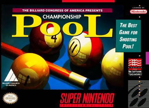 J2Games.com | Championship Pool (Super Nintendo) (Pre-Played - Game Only).