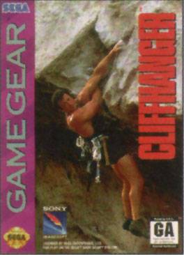 J2Games.com | Cliffhanger (Sega Game Gear) (Pre-Played - Game Only).