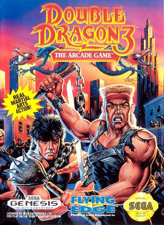 J2Games.com | Double Dragon 3 The Arcade Game (Sega Genesis) (Pre-Played - Game Only).