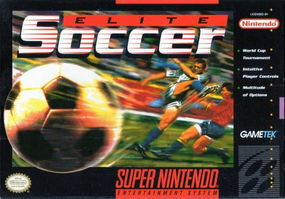 J2Games.com | Elite Soccer (Super Nintendo) (Pre-Played - Game Only).