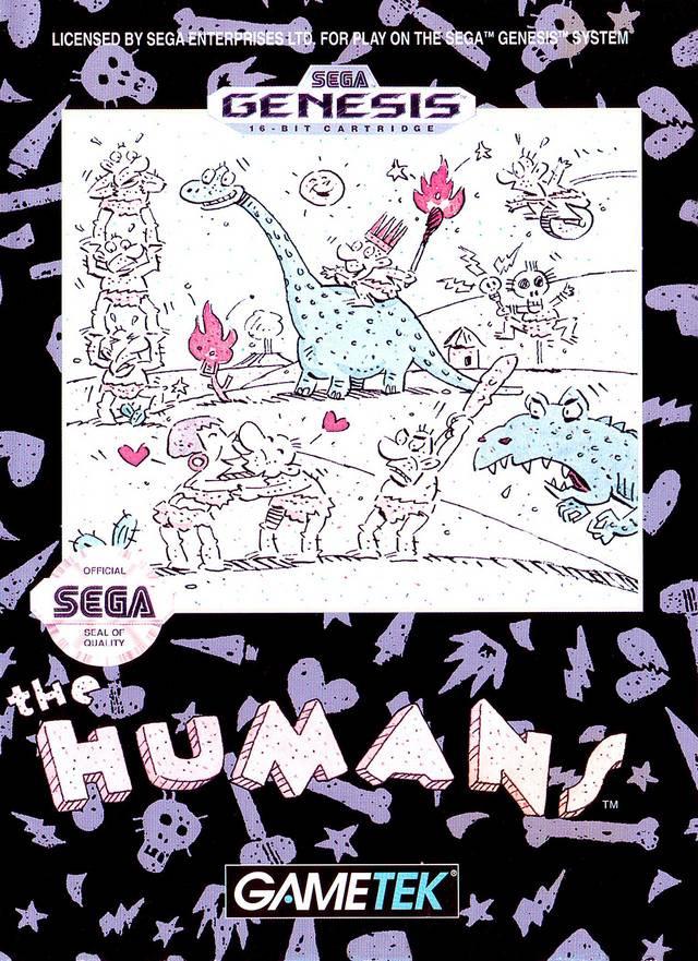 J2Games.com | The Humans (Sega Genesis) (Pre-Played - CIB - Good).