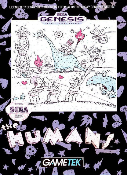 J2Games.com | The Humans (Sega Genesis) (Pre-Played - CIB - Good).