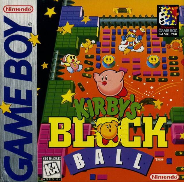 J2Games.com | Kirby's Block Ball (Gameboy) (Pre-Played - Game Only).