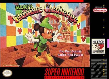 J2Games.com | Mickey's Ultimate Challenge (Super Nintendo) (Pre-Played - Game Only).