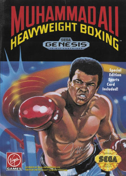 J2Games.com | Muhammad Ali's Heavyweight Boxing (Sega Genesis) (Pre-Played - CIB - Good).