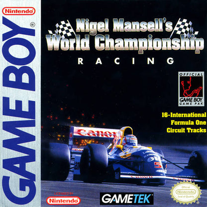 Nigel Mansell's World Championship Racing (Gameboy)