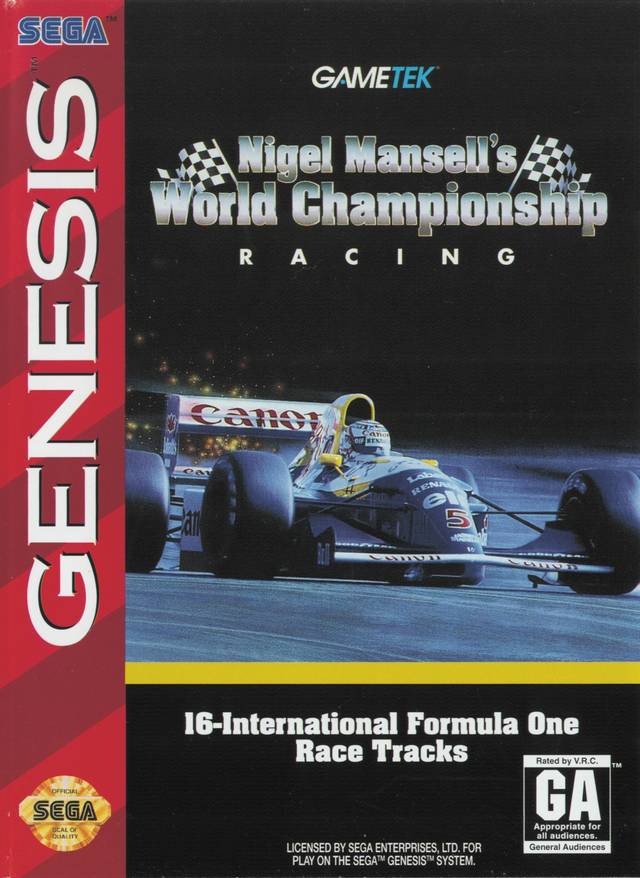Carreras por el Campeonato Mundial de Nigel Mansell (Sega Genesis)