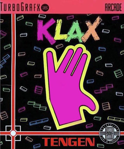 J2Games.com | Klax (TurboGrafx-16) (Pre-Played - CIB - Good).