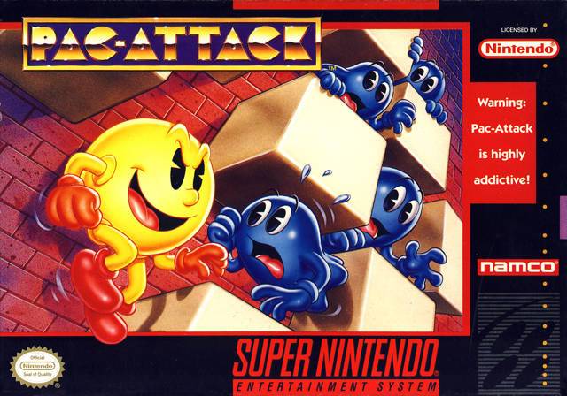 J2Games.com | Pac-Attack (Super Nintendo) (Pre-Played - Game Only).