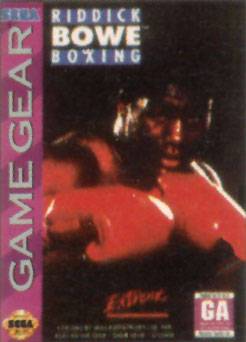 J2Games.com | Riddick Bowe Boxing (Sega Game Gear) (Pre-Played - Game Only).