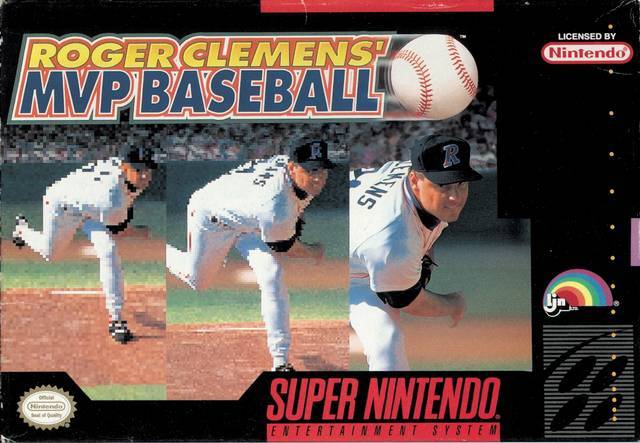 J2Games.com | Roger Clemens' MVP Baseball (Super Nintendo) (Brand New).