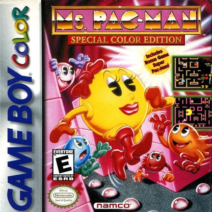 J2Games.com | Ms. Pac-Man Special Color Edition (Gameboy Color) (Pre-Played - Game Only).