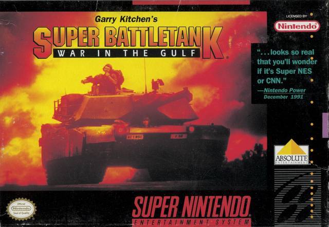 J2Games.com | Super Battletank War in the Gulf (Super Nintendo) (Pre-Played - Game Only).