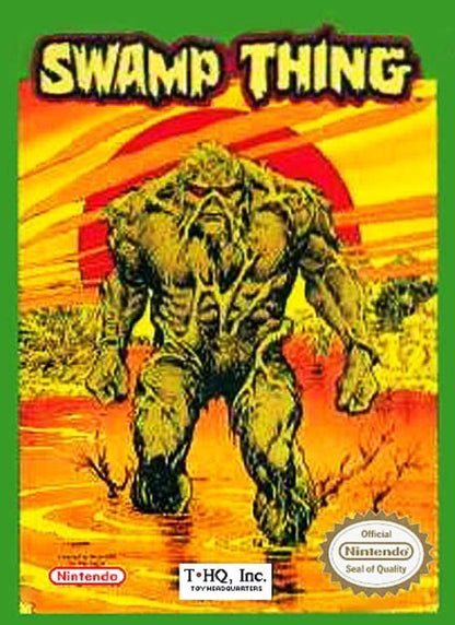 J2Games.com | Swamp Thing (Nintendo NES) (Pre-Played).
