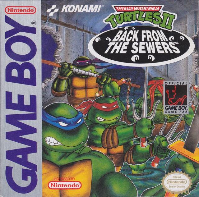 J2Games.com | Teenage Mutant Ninja Turtles II Back from the Sewers (Gameboy) (Pre-Played - Game Only).