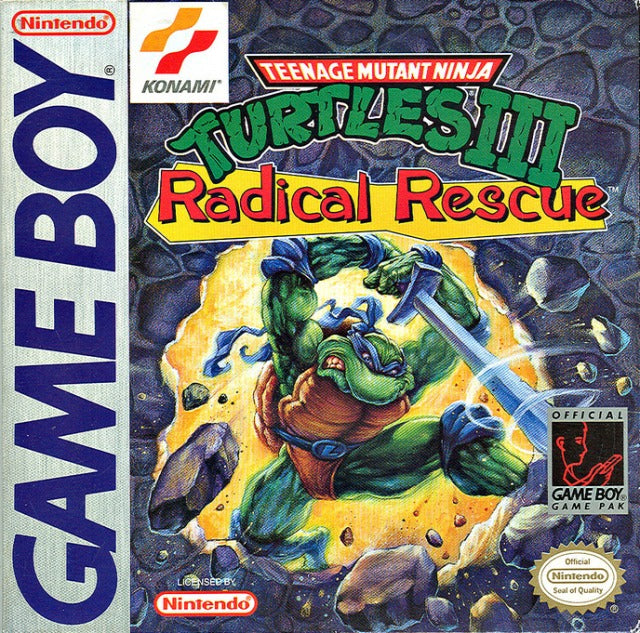 Teenage Mutant Ninja Turtles III Radical Rescue (Gameboy)