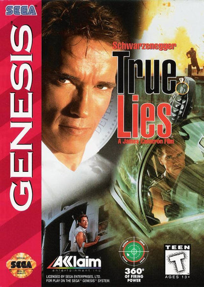J2Games.com | True Lies (Sega Genesis) (Pre-Played - Game Only).