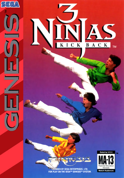 3 Ninjas Kick Back (Sega Genesis)
