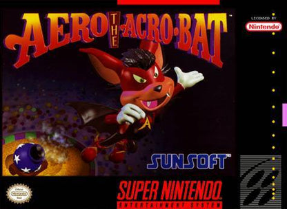 J2Games.com | Aero the Acrobat (Super Nintendo) (Pre-Played - Game Only).