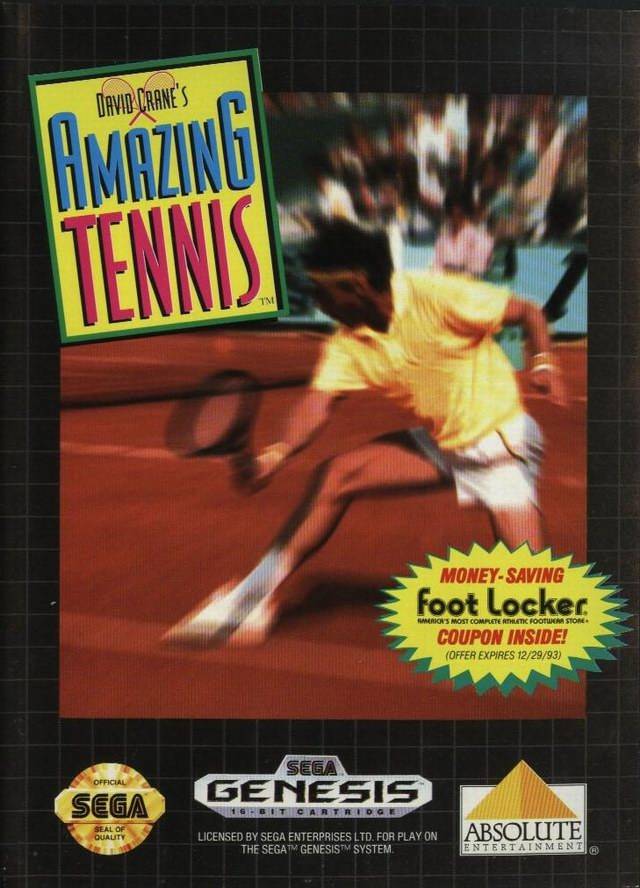 David Crane's Amazing Tennis (Sega Genesis)