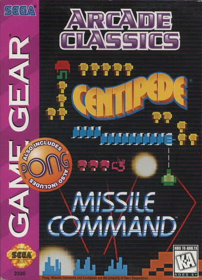 Arcade Classics (Sega Game Gear)