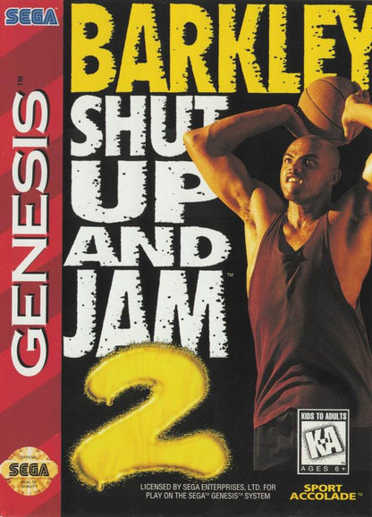 Barkley Shut Up and Jam 2 (Sega Genesis)