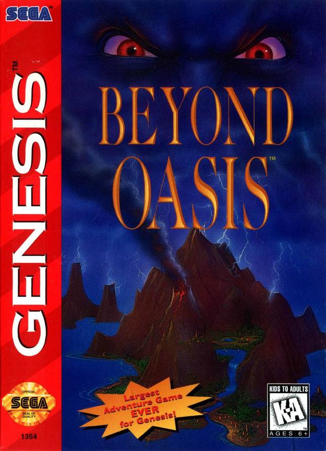 Beyond Oasis (Sega Genesis)