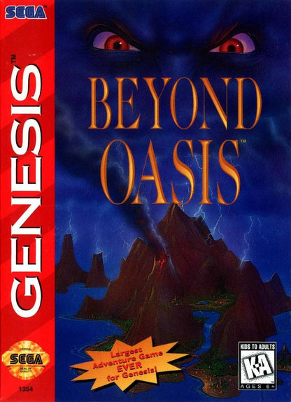 Beyond Oasis (Sega Genesis)